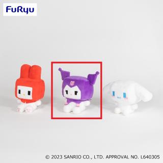 【サンリオ】【Bクロミ】サンリオキャラクターズ きゅびふわぬいぐるみ