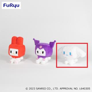 【サンリオ】【Cシナモロール】サンリオキャラクターズ きゅびふわぬいぐるみ