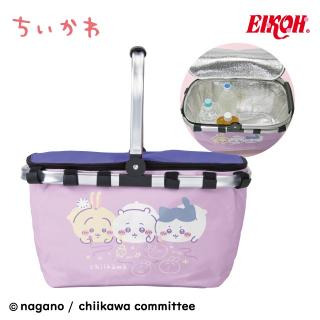 【ちいかわ】【パープル】ちいかわ ひんやりバスケット