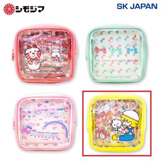 【シモジマ】【Aモーニング柄】シモジマ前面クリアポーチ