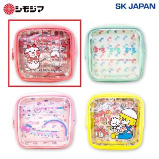 【シモジマ】【Bストップペイル柄】シモジマ前面クリアポーチ