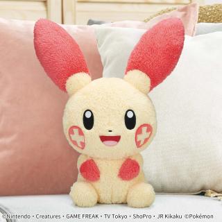 【ポケットモンスター】【プラスル】ポケットモンスター めちゃもふぐっと ほっこりいやされぬいぐるみ～プラスル～
