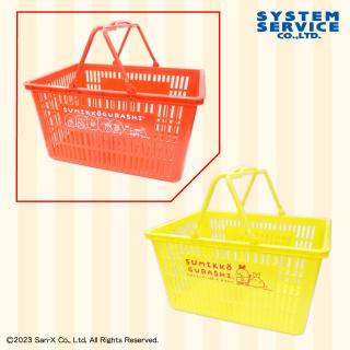 【すみっコぐらし】【Aレッド】すみっコぐらし えびふらいのしっぽのおつかい お買い物かご