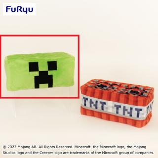 【マインクラフト】【A:クリーパ】マインクラフト ティッシュBOXカバー