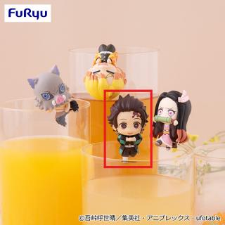 【鬼滅の刃】【A竈門炭治郎】鬼滅の刃 ちょこっとひっかけフィギュアぷちー炭治郎・禰豆子・善逸・伊之助ー