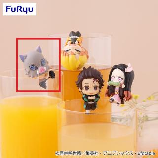 【鬼滅の刃】【D嘴平伊之助】鬼滅の刃 ちょこっとひっかけフィギュアぷちー炭治郎・禰豆子・善逸・伊之助ー