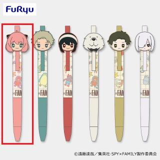 【SPY×FAMILY】【Aアーニャ・フォージャー】SPY×FAMILY ラバーマスコット付きボールペン