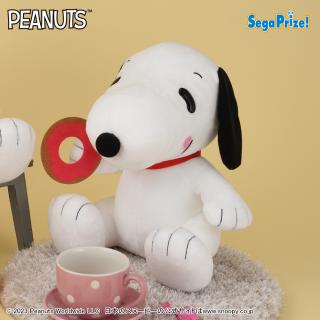 【スヌーピー】【Aドーナツ】SNOOPY™　Lぬいぐるみ　もぐもぐ