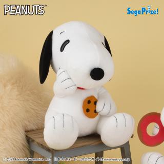【スヌーピー】【Bクッキー】SNOOPY™　Lぬいぐるみ　もぐもぐ