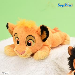 【ディズニー】【Aシンバ】ライオン・キング　Mぬいぐるみ　“シンバ＆スカー”