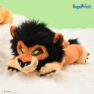 【ディズニー】【Bスカー】ライオン・キング　Mぬいぐるみ　“シンバ＆スカー”