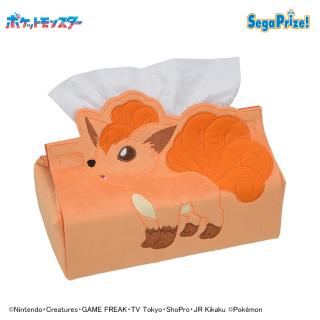 【ポケットモンスター】【Aロコン】ポケットモンスター　[PM]ティッシュボックスカバー～ロコン/アチャモ/ガーディ～