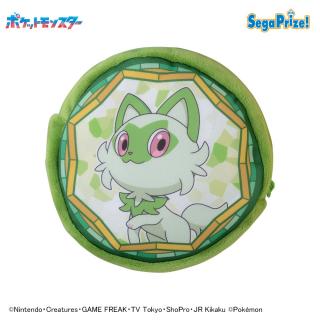 【ポケットモンスター】【Bニャオハ】ポケットモンスター　サークルポーチ