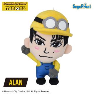 【ミニオンズ】【セット配送】【A:ALAN】GENERATIONS×MINION　ミニぬいぐるみ～コスプレデザインVer.1～（EX）