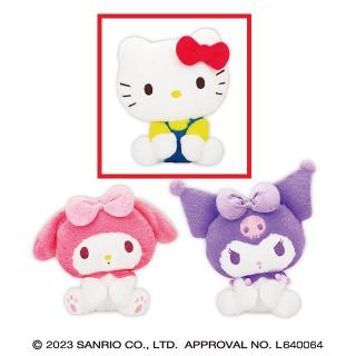 【サンリオ】【Aハローキティ】サンリオキャラクターズ おすわりドールBIGタイプ1