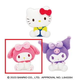 【サンリオ】【Bマイメロディ】サンリオキャラクターズ おすわりドールBIGタイプ1