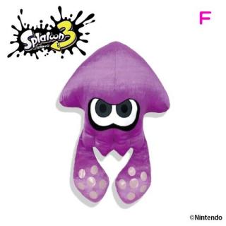 【スプラトゥーン】【Fイカver.パープル】スプラトゥーン３ダイカットクッション１２種