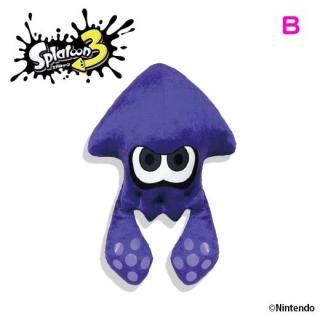 【スプラトゥーン】【Bイカver.ブルー】スプラトゥーン３ダイカットクッション１２種