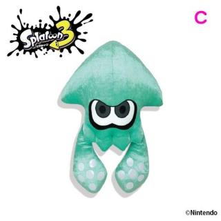 【スプラトゥーン】【Cイカver.ライトブルー】スプラトゥーン３ダイカットクッション１２種