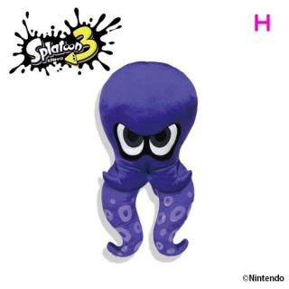 【スプラトゥーン】【Hタコver.ブルー】スプラトゥーン３ダイカットクッション１２種