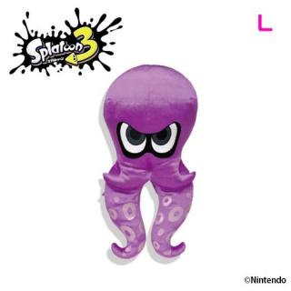 【スプラトゥーン】【Lタコver.パープル】スプラトゥーン３ダイカットクッション１２種