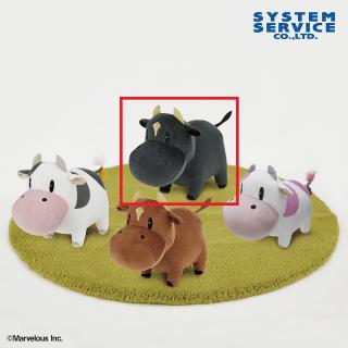 【牧場物語】【Cウシさん(黒)】牧場物語 ウシさんぬいぐるみ