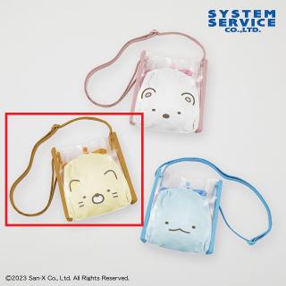 【すみっコぐらし】【Bねこ】すみっコぐらし フェイスクリアバッグ＆巾着セット