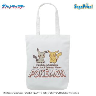 【ポケットモンスター】【Aピカチュウ＆ミミッキュ】ポケットモンスター　[PM]トートバッグ　～Logo Collection～