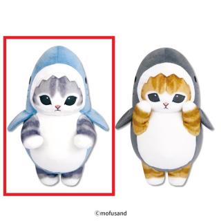 【mofusand】【Aおすまし】mofusandサメにゃん BIGぬいぐるみ～上手に立てるよ～