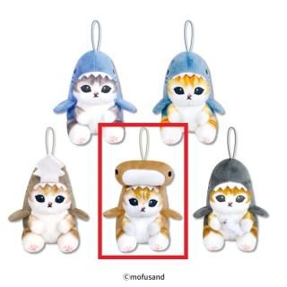 【mofusand】【Eシュモクザメ】mofusandサメにゃん マスコットぬいぐるみ