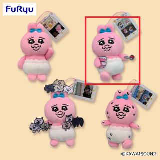 【おぱんちゅうさぎ】【Bいちごジャム】おぱんちゅうさぎSNS風アクリル付きマスコット