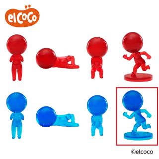 【モブのあの人】【A走る (青)】ミニチュアフィギュア　モブのあの人