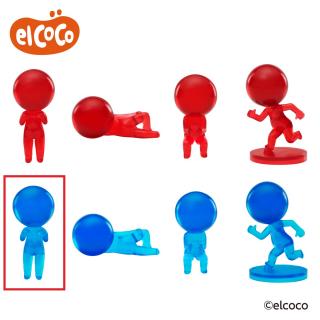 【モブのあの人】【E壁の向こうが気になる (青)】ミニチュアフィギュア　モブのあの人
