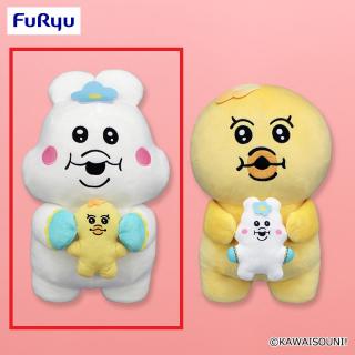【んぽちゃむ】【Aんぽちゃむ】んぽちゃむニコイチBIGぬいぐるみ