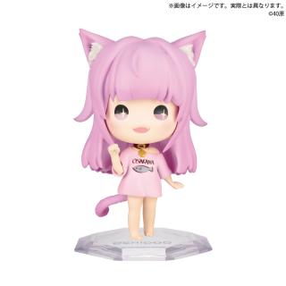 【うちのねこが女の子で可愛い】【B紫髪】genipop うちのねこが女の子で可愛い きなこ