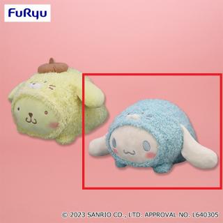 【サンリオ】【Bシナモロール】サンリオキャラクターズなでなであざらしBIGぬいぐるみ～ポムポムプリン・シナモロール～