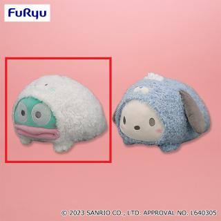【サンリオ】【Aハンギョドン】サンリオキャラクターズなでなであざらしBIGぬいぐるみ～ハンギョドン・ポチャッコ～