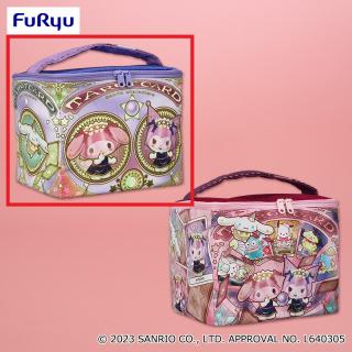 【サンリオ】【Aパープル】サンリオキャラクターズフォーチュンタロットバニティポーチ