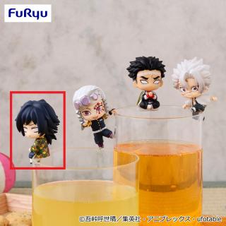 【鬼滅の刃】【B冨岡義勇】鬼滅の刃ちょこっとひっかけフィギュアぷちー柱②ー
