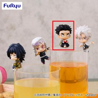 【鬼滅の刃】【D悲鳴嶼行冥】鬼滅の刃ちょこっとひっかけフィギュアぷちー柱②ー