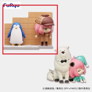 【SPY×FAMILY】【Aアーニャ・フォージャー＆ペンギン】SPY×FAMILYほーるどフィギュアミニーアーニャ・フォージャーー