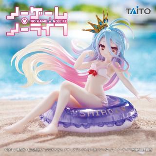 【白】ノーゲーム・ノーライフ　Aqua Float Girls フィギュア　白
