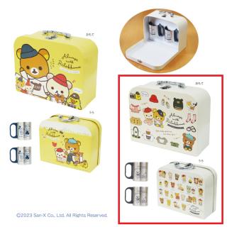 【リラックマ】【B白】リラックマトランク入りマグカップ３