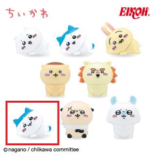 【ちいかわ】【Dハチワレ (寝そべり・生え変わり)】ちいかわ インテリアミニフィギュア４