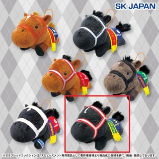 【サラブレッドコレクション】【Fコントレイル】サラブレッドコレクションねそべりミニマスコット3