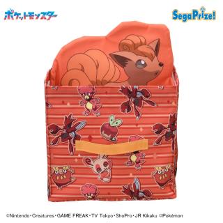 【ポケットモンスター】【Aあか】ポケットモンスター　[PM]収納ボックス　～あか＆きいろ～