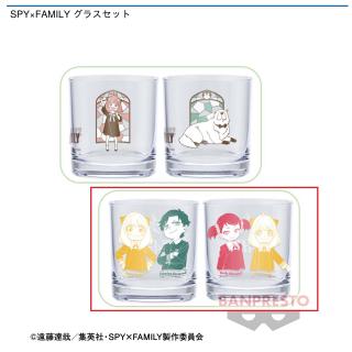 【SPY×FAMILY】【Bアーニャ&ダミアン&ベッキー】SPY×FAMILY グラスセット