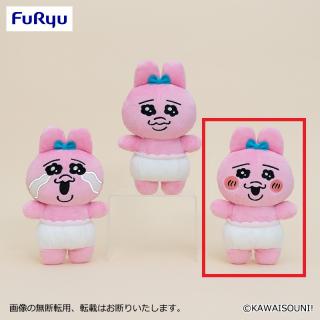 【おぱんちゅうさぎ】【Cにっこり】おぱんちゅうさぎ表情いろいろぬいぐるみ