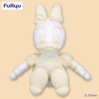 【ディズニー】デイジーダック 【MD】100thプラチナホワイト超BIGぬいぐるみ