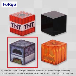 【マインクラフト】【C:かまど】マインクラフトブロック～TNT/ジャック・オ・ランタン/かまど/黒曜石～